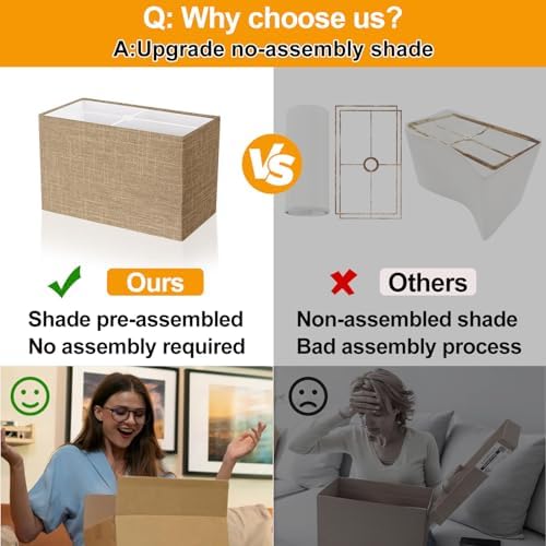 21" Set of 2 Table lamp with USB A+C & AC Outlets, Touch Control 3-Way Dimmable Nightstand Lamps for Bedroom Living Room Office Reading, Champagne Gold Shade Touch Lamps, 5000K LED Bulbs Included