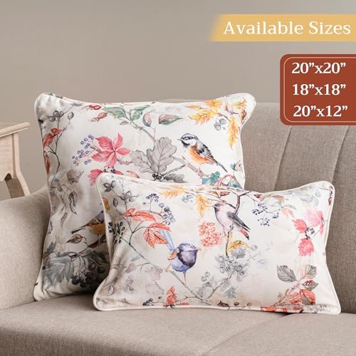 Maison d' Hermine Throw Pillow Covers 100% Cotton (12" x 20" - Pack of 1)