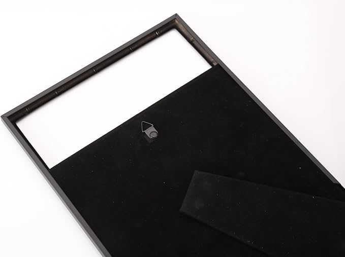 YiPinYin Black 4x6'' Bamboo Detail Design Metal Picture Frame 2pack,Class 6x4'' Metal Photo Frames With Real Glass and Soft Touch Velvet & Backing for Desktop and Wall Décor
