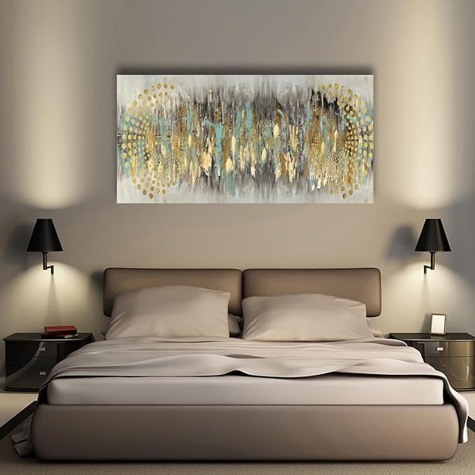 Abstract Pictures Canvas Wall Art for Living room Bedroom Wall Decor,Full of Imagination Wall Art Print Paitnings for home Decor,Morden Artwork An Inspirational Picture Smart Line Canvas Art
