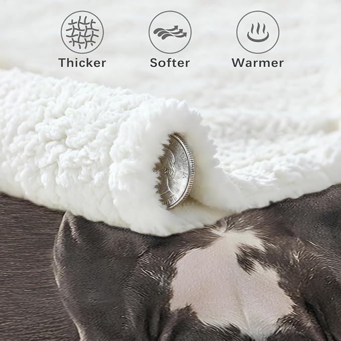 BlessLiving Grey Great Dane Throw Blanket Blanket King | Sherpa; Soft; BlessLiving Grey Great Dane Throw Blanket; Fleece; Lined; Pet; and; Dog; Lovers; Home; Blankets; King