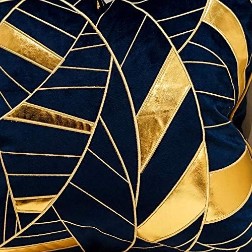 Avigers Throw Pillow Cover 18 x 18 Inch, Blue, Velvet, Hidden Zipper