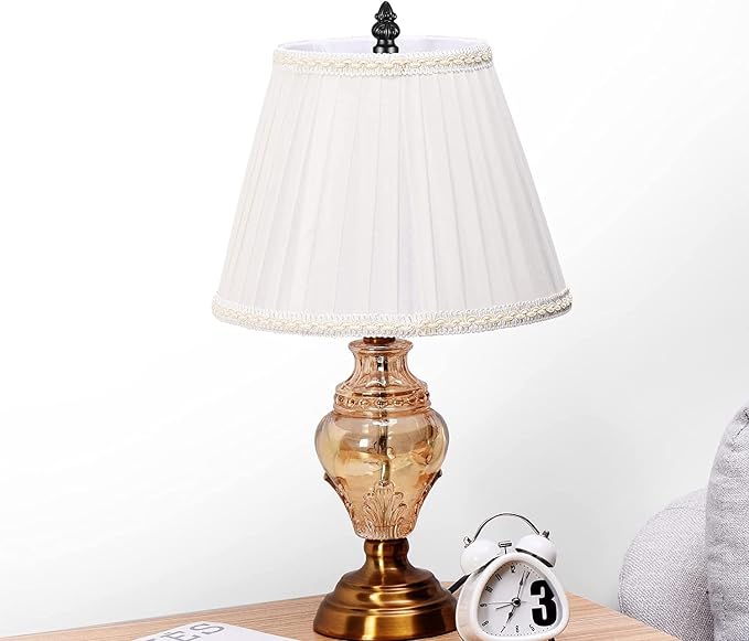 Canomo 2 Sets Lamp Making Kit Lamp Wiring Kit with 8 Inch Harp, 2 Pieces 12" Lamp Pipe, and All Parts Needed and Instructions for DIY Lamp Design or Repair, Antique Brass
