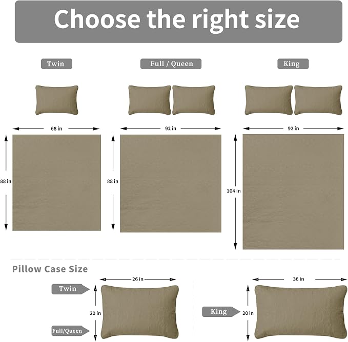 Easy-Going Reversible Quilt Set Full/Queen, Bedspread with 2 Shams | Damask-Beige/Beige, Lightweight Microfiber Bed Comforter, 1 Quilt + 2 Pillow Shams, All-Season Coverlets for Bedroom
