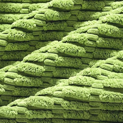 Fancy Homi 4 Packs Decorative Throw Pillow Covers for Living Room Couch Bed, Modern Farmhouse Boho Home Décor Accent Cushion Case, 14" x 14", Lime Green