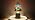 Tiffany Stained Glass Mushroom Table Lamp 12.5 Inch -Blue Red Tulips