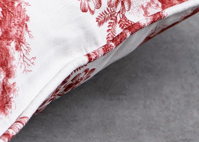 Maison d' Hermine Throw Pillow Covers 100% Cotton (18" x 18" - Pack of 1)