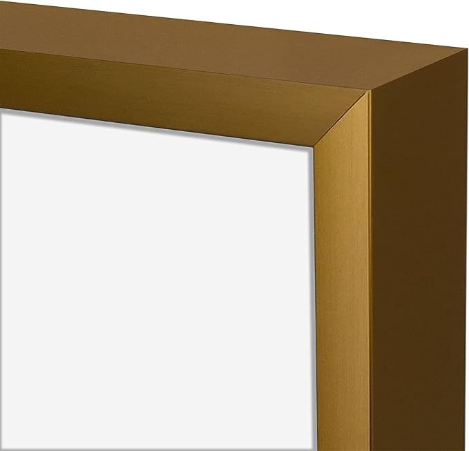 Frametory 12 Pack 12x12 Aluminum Frame with Mat for 8x8 Photo, Bronze