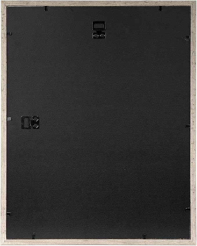 kennethan 11x14 Picture Frame Rotten Brown 3 Pcs in 1 set Frame can Display 8x10 Picture with Mat or 11x14 Without Mat on the Wall