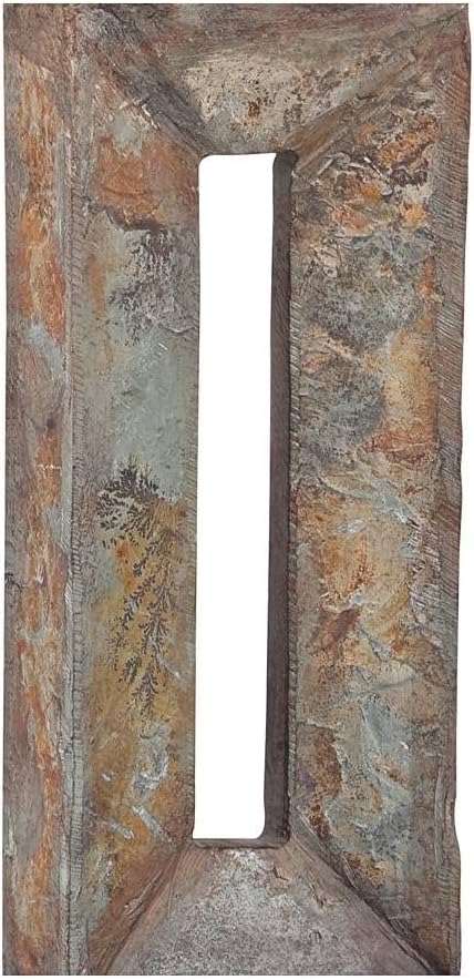 Tahoe 26" Tall Table Lamp Set of 2 Rectangle Faux Slate Rustic