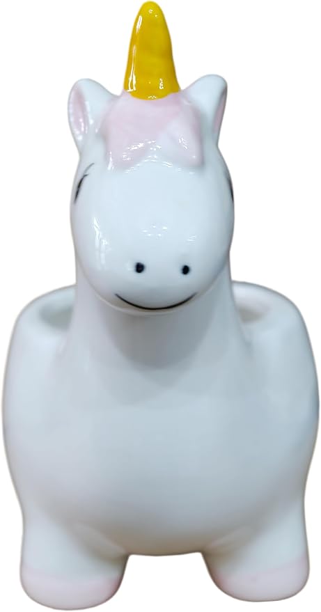 Cuteforyou Succulent Pots,Cute Animal Shaped Cartoon Ceramic Succulent Cactus Flower Planters -Plant Not Included，Horse