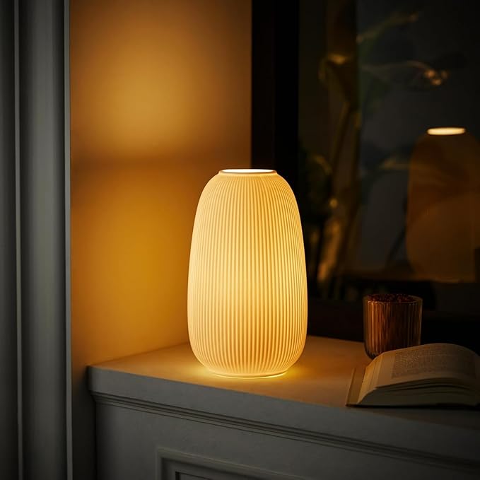 RONDURE Modern Ceramic Decorative Table Lamp Living Room Bedroom Bedside