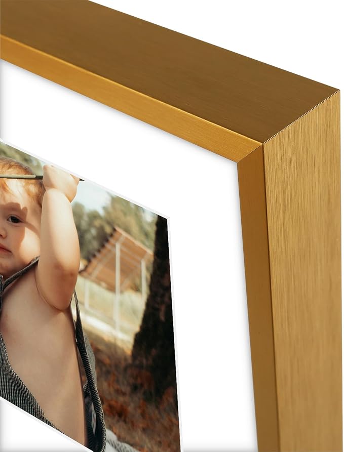 Golden State Art 12x16 Collage Frame w/Mat for 4 5x7 Photos Bronze 2 Pack