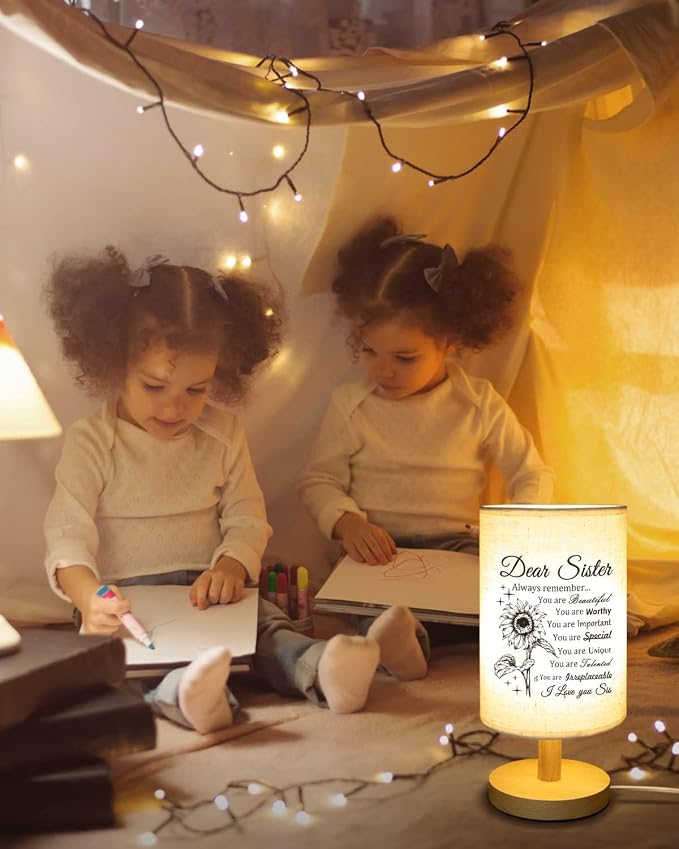 Sister Gifts, Sister Birthday Gifts from Sisters Table Lamp
