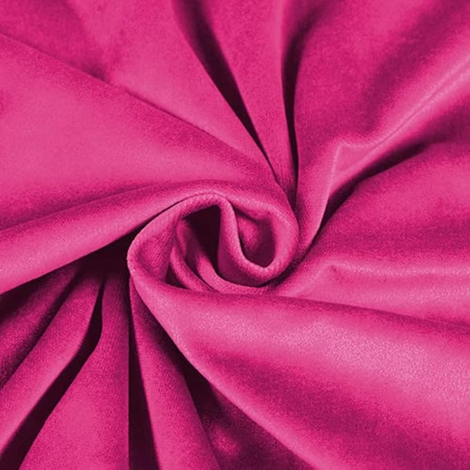 VAKADO Hot Pink Throw Pillow Covers Decorative 16x16 Set of 2 Outdoor Decor Couch Cushion Covers Pillowcases Home Bed Decoration for Sofa Bedroom Office