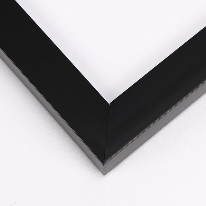 Giftgarden 16 Pack Black Picture Frames for Multi Sizes Photos, Assorted Set Including Two 11x14, Two 8x10, Six 5x7, Six 4x6, Gallery Collage Frame for Wall or Tabletop Display
