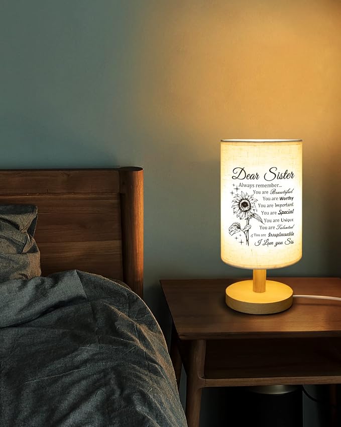 Sister Gifts, Sister Birthday Gifts from Sisters Table Lamp