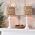 Maxax 26" Boho Rattan Table Lamps Set of 2 for Living Room, Coastal Bedside Lamps with Rattan Shade, Farmhouse Cottage Wicker Lamps, Rustic Resin Nightstand Lamps for Bedroom, White