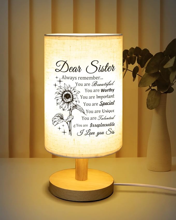 Sister Gifts, Sister Birthday Gifts from Sisters Table Lamp