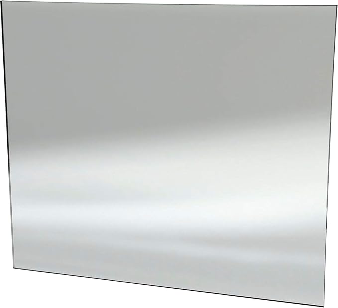 Marketing Holders Acrylic Mirror Sheet 7" x 7" Replacement DIY Frameless Plexiglass Tile Portable Lightweight Flat for Makeup Bags Purses and Traveling