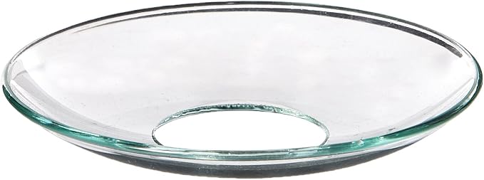 Biedermann & Sons Candle Bobeches (Set of 12), Deep Clear Glass Drip Protectors, 2.75 Inch Diameter, Fits 7/8 Inch Taper Candles, Candle Wax Catcher Rings for Candlesticks and Table Decor