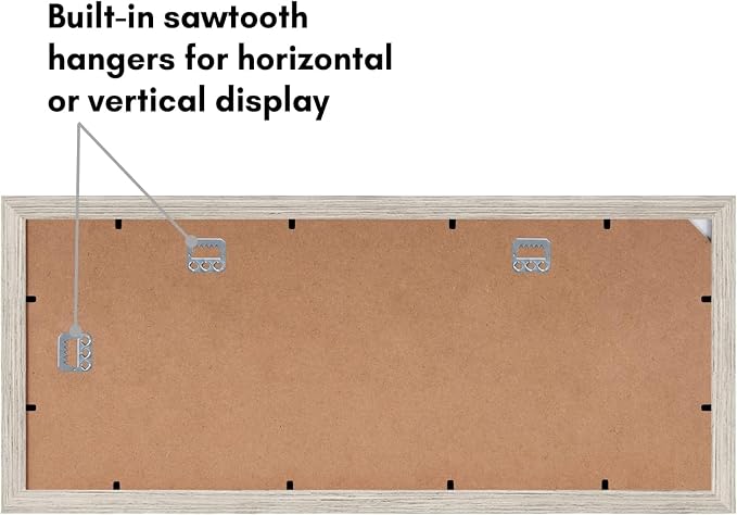 Americanflat 4x6 Collage Picture Frame - Fits 4 - Driftwood