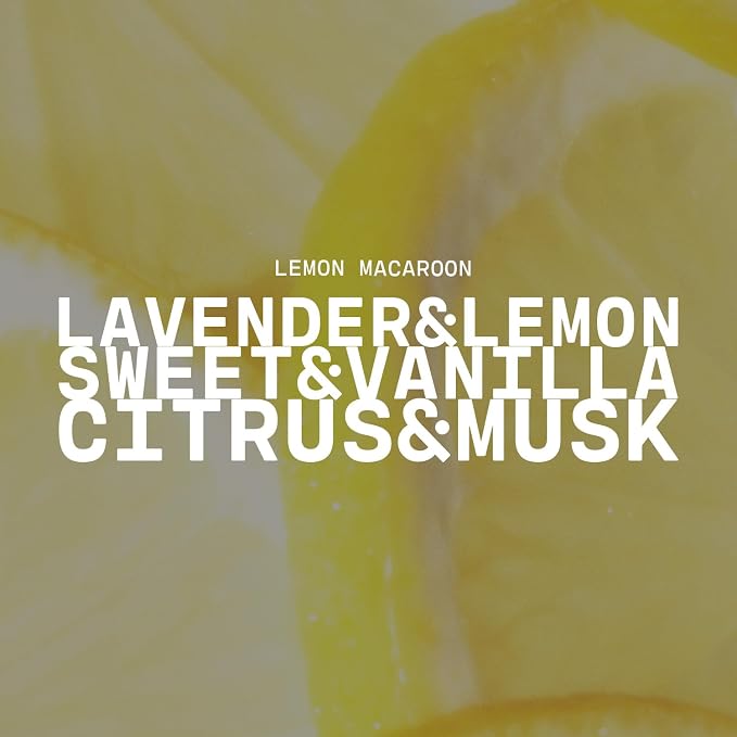 Milkhouse Lemon Macaroon Scented Soy Candle, 16 oz Butter Jar, 65+ Hr Burn
