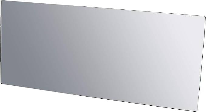 Marketing Holders Acrylic Mirror Sheet 12" x 24" Reflective Frameless Plexiglass Tile Lightweight Portable Display with Rounded Corners for Buddy Sour Horses Chicken Coops and Kids Rooms