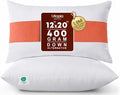 Utopia Bedding 12x20 Pillow Inserts, White Throw Pillows for Couch, 2 Pack | Indoor cushion inserts for bed, sofa & couch, Supportive & fluffy decorative pillows for everyday comfort, Set of 2, White