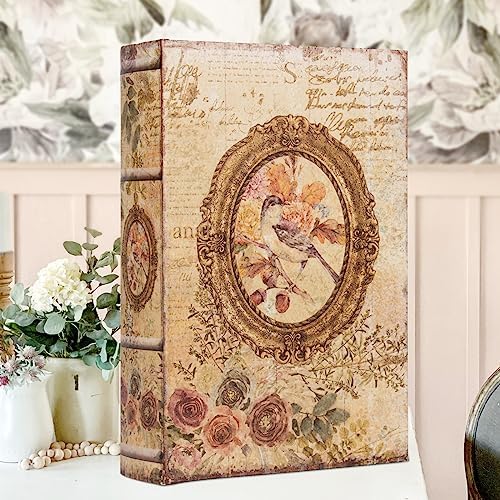 Decorative Book Box Vintage Style Fake Book
