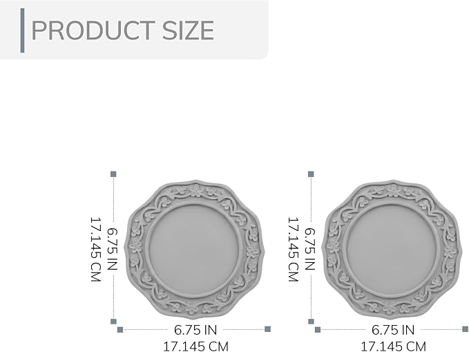 JFY Designs Celesta Duo Candle Holders for Pillar Farmhouse Fireplace Décor