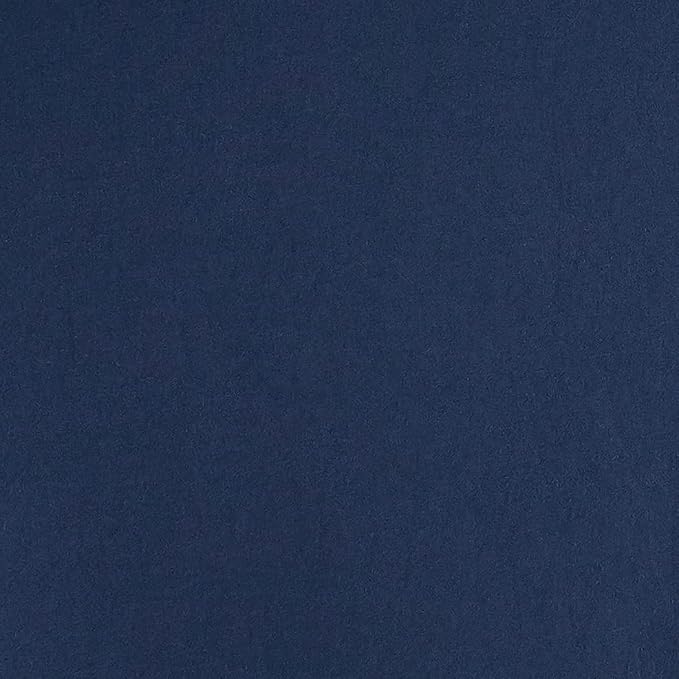 Amazon Basics Lightweight Pleated Bed Skirt, Wrinkle and Fade Resistant, Machine Washable, King, Navy Blue, 16-inch Drop