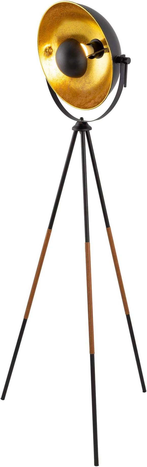 Kira Home Sulis 58" Mid-Century Industrial Tripod Spotlight Floor Lamp