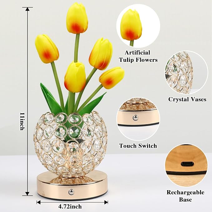 Birthday Gifts for Women Mothers Day Gifts/for Mom Tulip Table Lamp