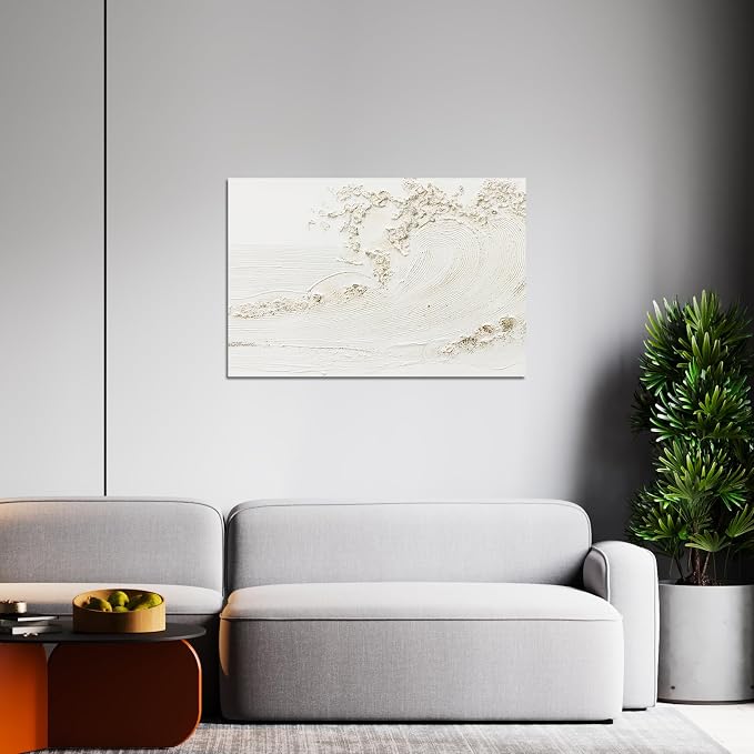 Canvas Wall Art Decor Large Wall Art for Living Room Large Artwork for Walls Black Abstract Wall Art Decor Canvas Art Wall Decor Modern Textured Wall Art Paintings 32" X 48" Bedroom Office Wall Decor