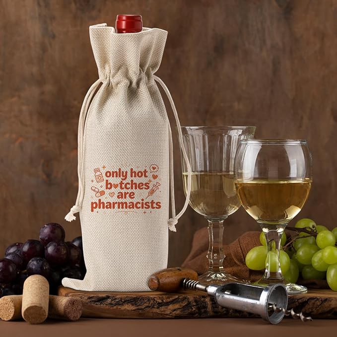 Funny Pharmacist Gifts Pharmacist Wine Bag Retirement Appreciation Gifts