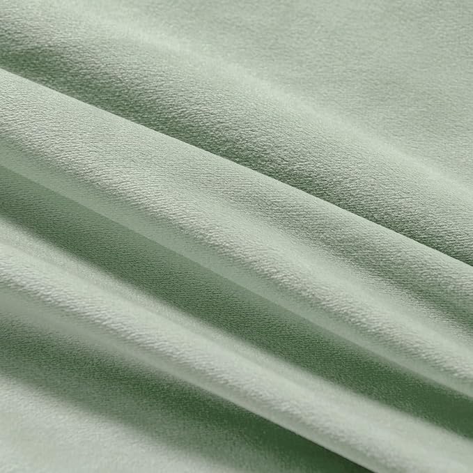 VAKADO Throw Pillow Covers Decorative 22X22 Set of 2 Sage Green Outdoor Decor Couch Cushion Covers Euro Pillowcases Home Bed Decoration for Sofa Bedroom Office