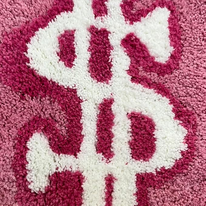 LAKEA Purse Rugs Tufted Material Cartoon Carpet Anime Home Soft Fur Rugs Bedroom Living Room Doormat Decor Floor Mat (31.5X23.6inch) (Three-Dimensional, 31.5X23.6 inch)