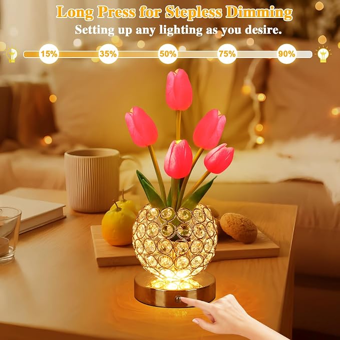 Birthday Gifts for Women Mothers Day Gifts/for Mom Tulip Table Lamp