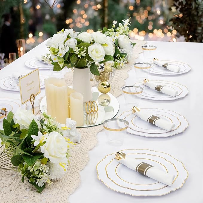 12 Pack Acrylic Round Mirrors Centerpiece for Table 8inch Circle Mirror Plate Candle Mirror Trays for Wedding Table Centerpieces Craft DIY Flowers Vase Decorations