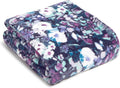 Vera Bradley Women's Fleece Throw Blanket – Soft Plush Blanket for Couch, Bedroom & Home Décor