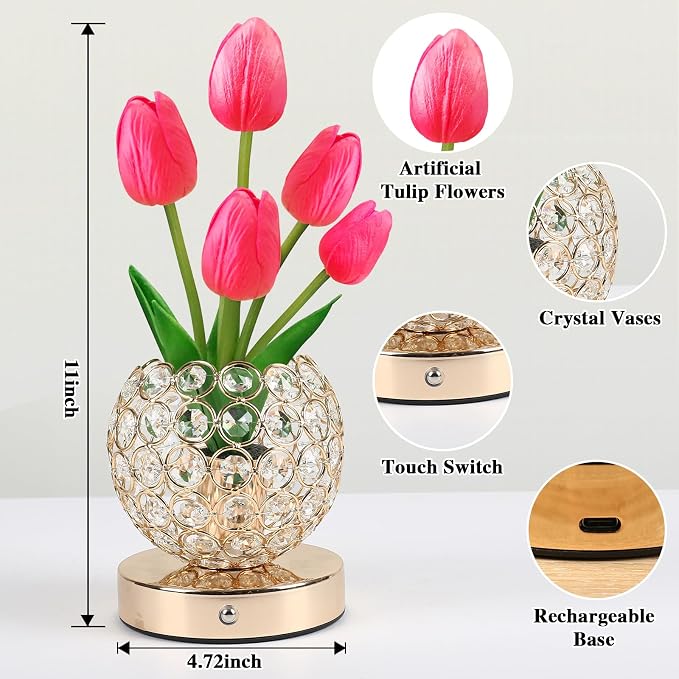 Birthday Gifts for Women Mothers Day Gifts/for Mom Tulip Table Lamp