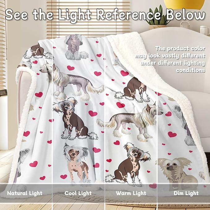 BlessLiving Red Hearts Dog Cat Print Blanket Twin Plush | Kids; BlessLiving Red Hearts Dog Cat Print; Plush; Blanket; Cute; Puppy; for; Adults; 3D; Animal; Gift; Pet; Lovers