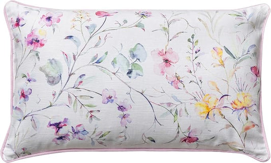 Maison d' Hermine Throw Pillow Covers 100% Cotton (12" x 20" - Pack of 1)