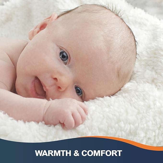 Walensee Sherpa Fleece Blanket (Throw Size 50”x60” Orange) Plush Throw Fuzzy Super Soft Reversible Microfiber Flannel Blankets for Couch, Bed, Sofa Ultra Luxurious Warm and Cozy for All Seasons