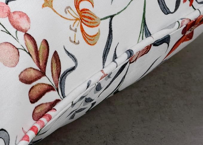 Maison d' Hermine Throw Pillow Covers 100% Cotton (20" x 20" - Pack of 1)