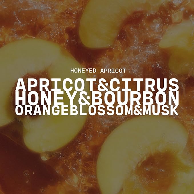 Milkhouse Honeyed Apricot Soy Candle, 22 oz Butter Jar, 120+ Hr Burn