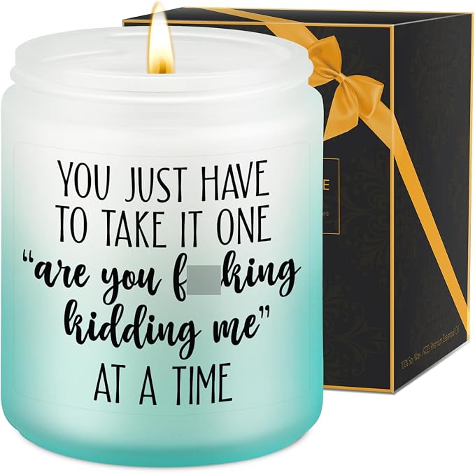 LEADO Candles, Boss Lady, Coworker Gifts for Women, Men - Bosses Day Gifts