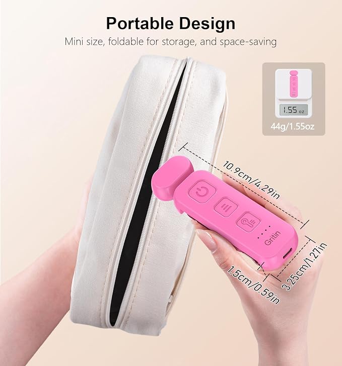Gritin Reading Light, Rechargeable Book Light for Reading in Bed