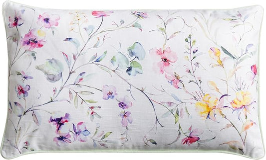 Maison d' Hermine Throw Pillow Covers 100% Cotton (12" x 20" - Pack of 1)